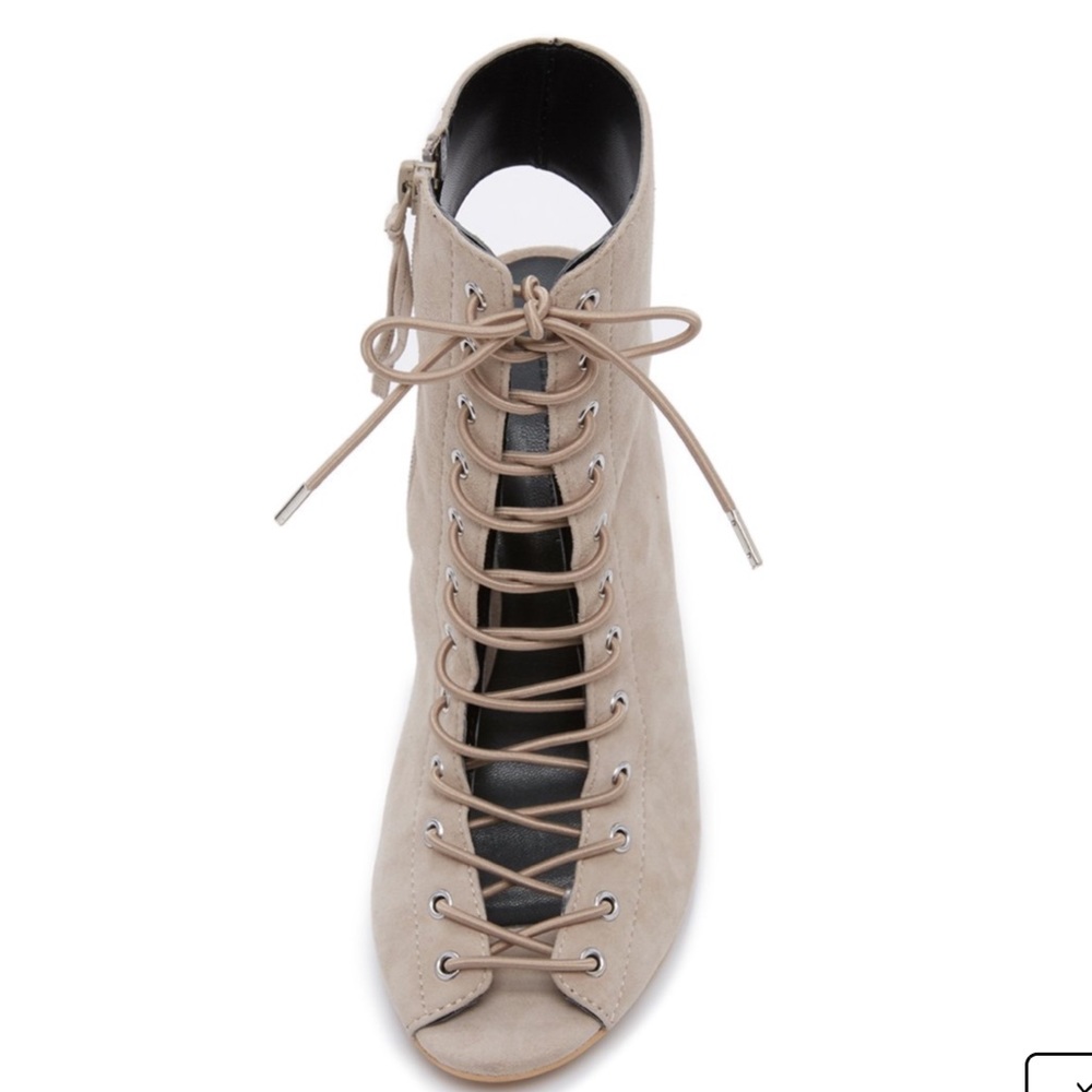 Rebecca Minkoff Elle Laceup Wedges - Picture 4 of 5